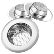 Heavy Duty Basket Sink Strainer Stainless Steel Kitchen